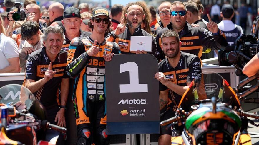 Vietti, pole a golpe de récord en Moto2