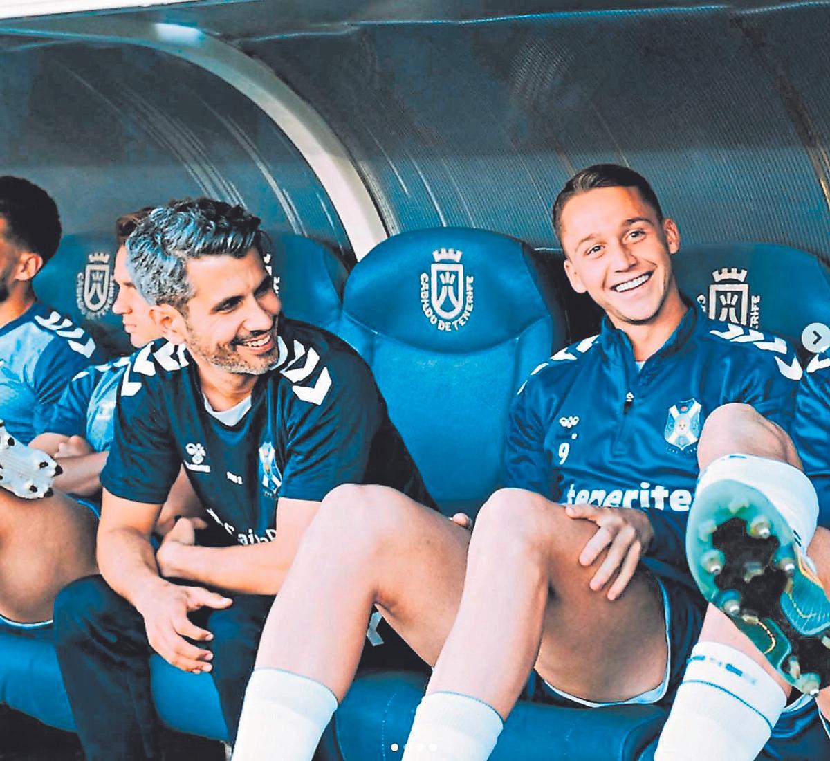 Luis Plasencia, junto a Borja Garcés