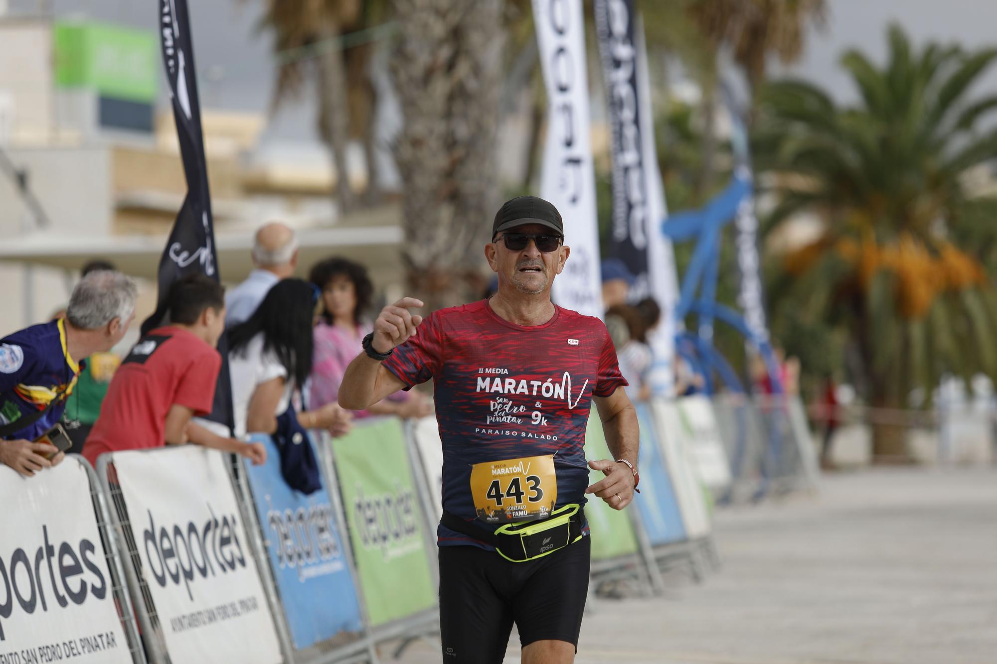 La media maratón Paraíso Salado de San Pedro del Pinatar, en imágenes