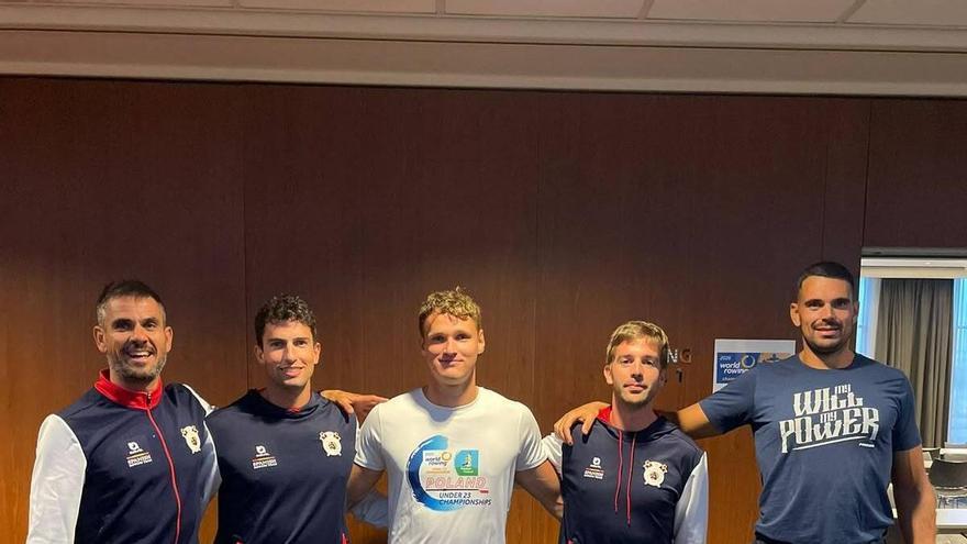 El CN Banyoles es fa notar al mundial de rem que és disputa a Amsterdam