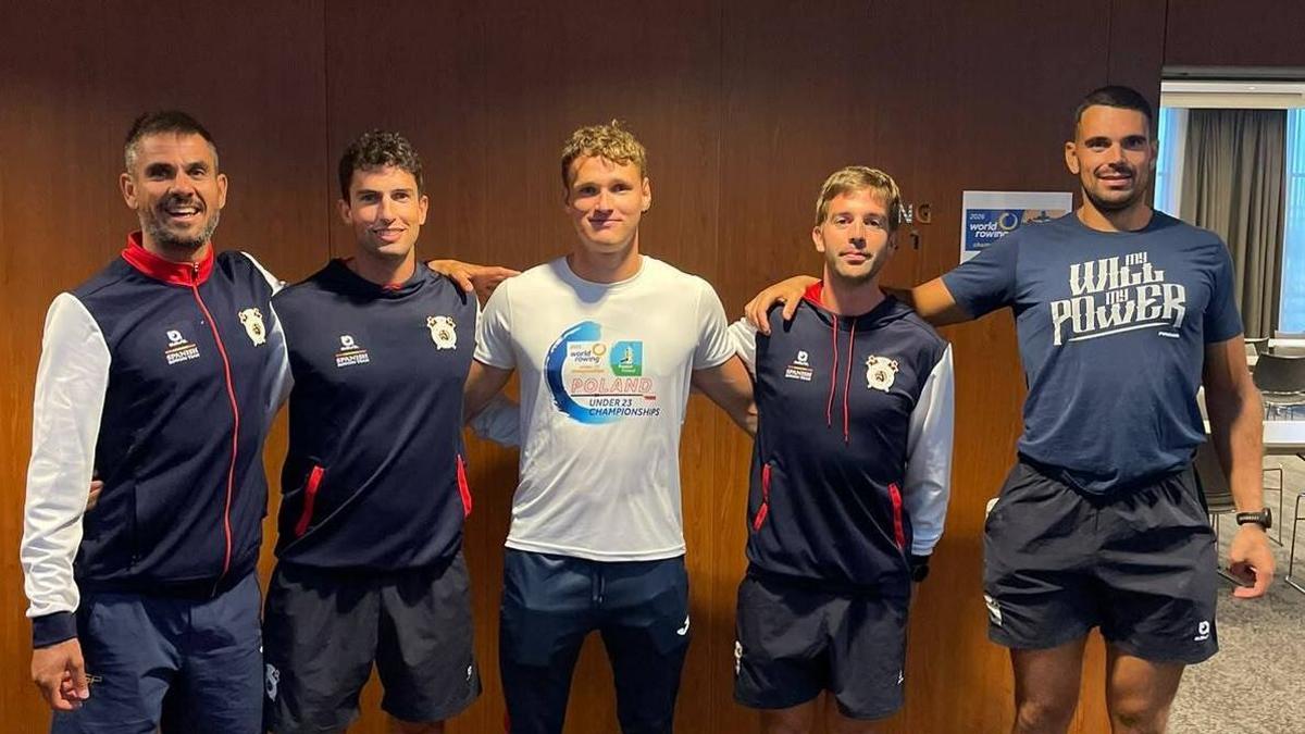 Manel Balastegui, Jordi Jofre, Igor Teixidor, Dennis Carracedo, Aleix Garcia i Carles Grabulosa