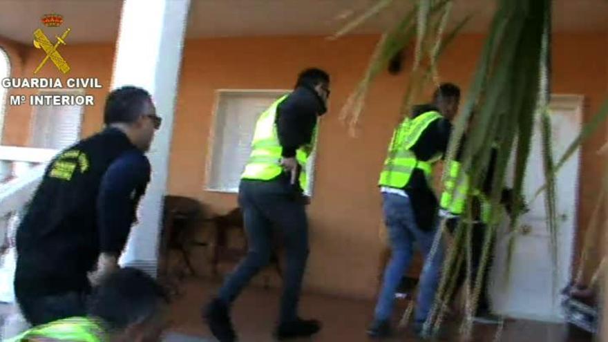 Desarticulada una banda tras cometer medio centenar de delitos en Elche, Crevillent y Aspe