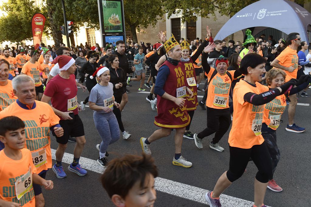 La San Silvestre 2025 en Murcia, en fotografías