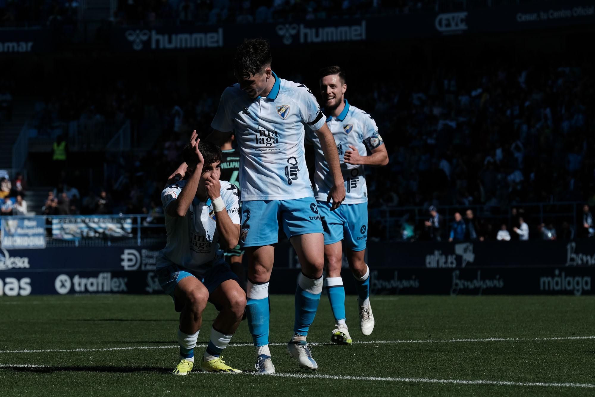 El Málaga CF - Atlético Baleares, en fotos