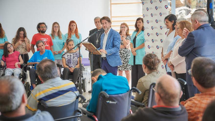 Carlos Alonso, durante el acto celebrado ayer.