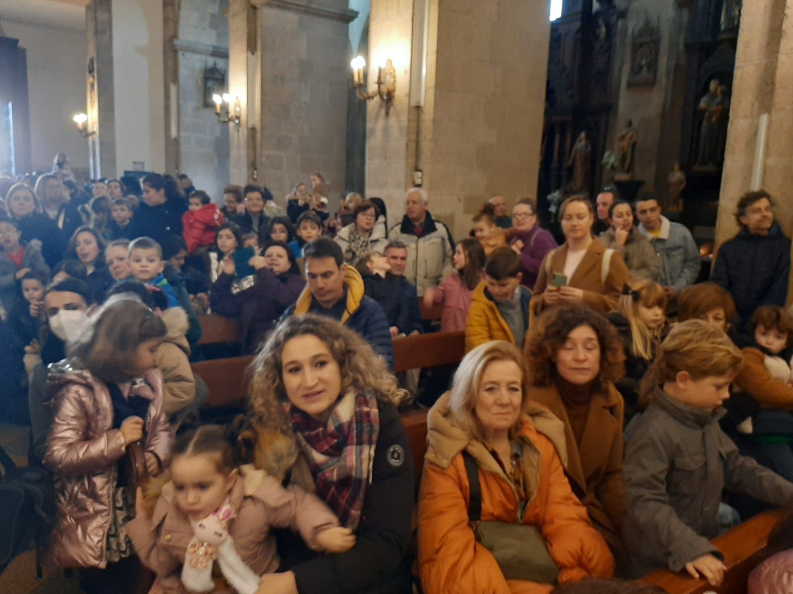 Adoración de los Reyes Magos al Niño Jesús en Pola de Siero