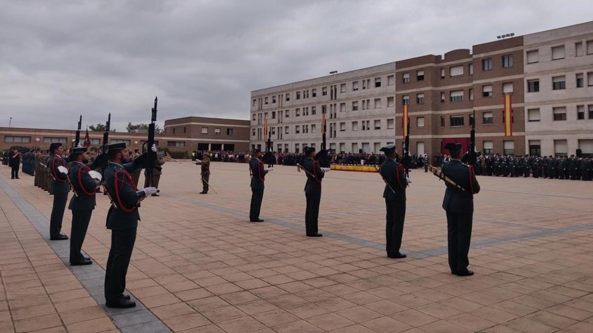 Caserna de la Guardia Civil en Sant Abdreu de la Barca, el pasado octubre.