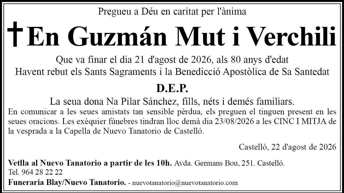En Guzmán Mut i Verchili