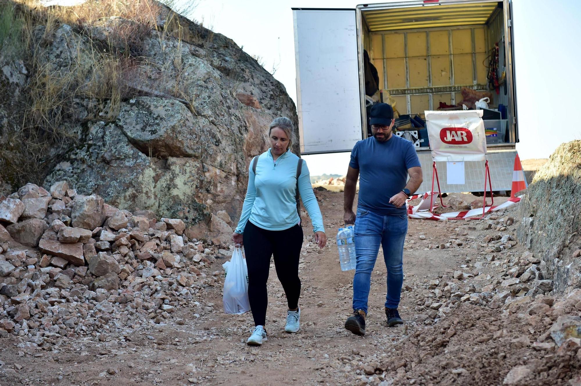 Fotogalería | Así se desarrollan los trabajos de exhumación en la mina La Paloma de Zarza la Mayor