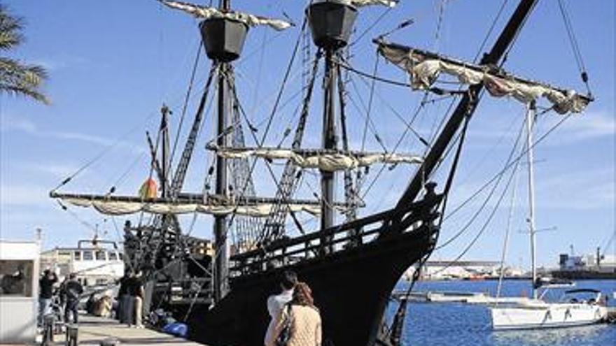 La ‘Nao Victoria’ llega para mostrar cómo se navegaba en el siglo XVI