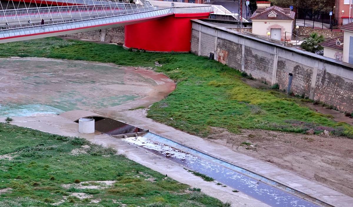 Río Guadalentín, a su paso por Lorca.
