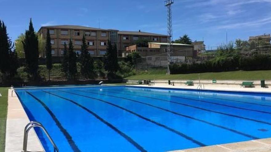 La piscina gran de les instal·lacions municipals solsonines
