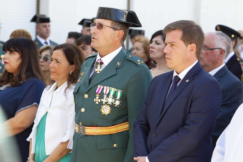 Festividad del Pilar en el cuartel de la Guardia Civil de Xàtiva