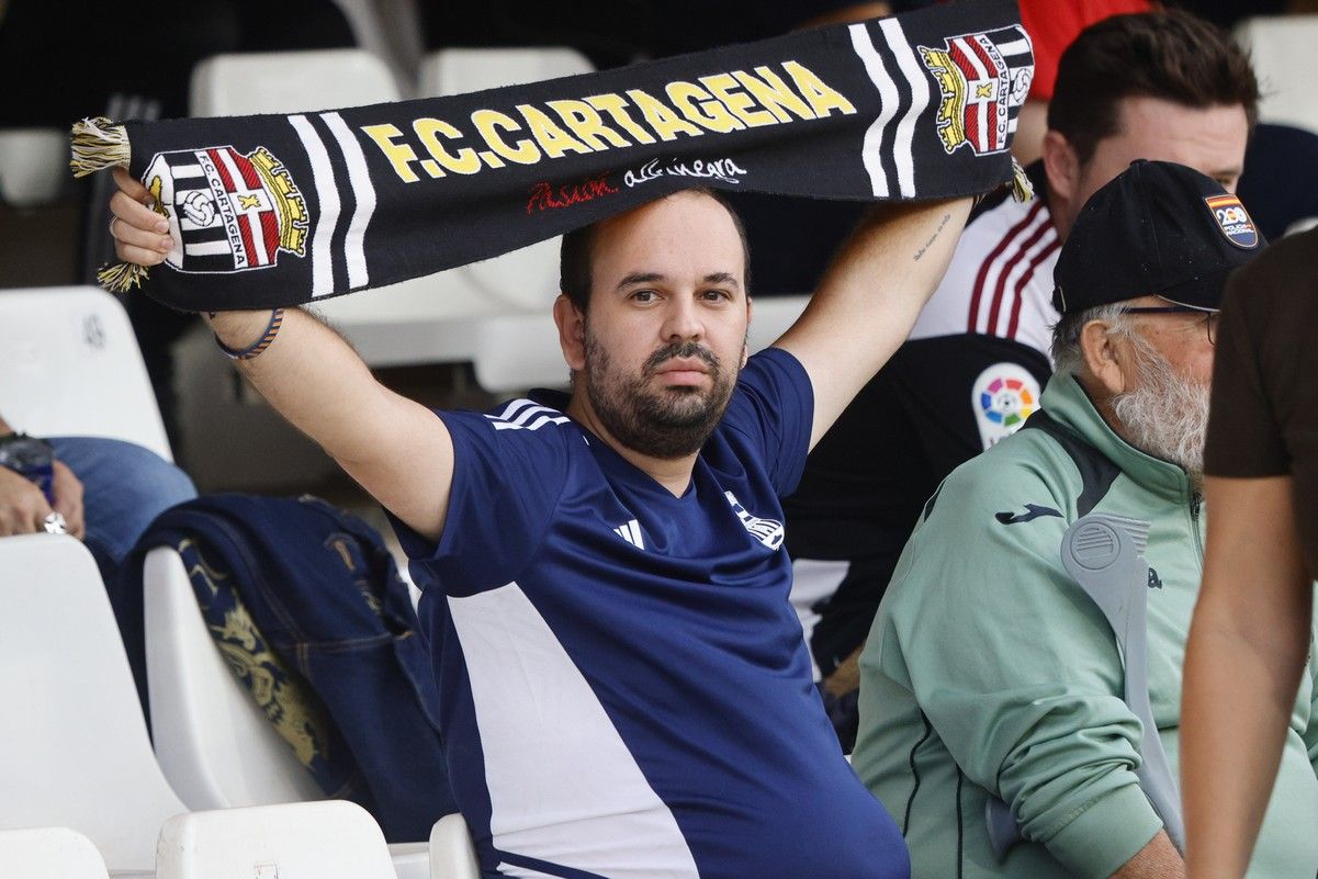 La victoria del FC Cartagena sobre el Tarazona, en imágenes