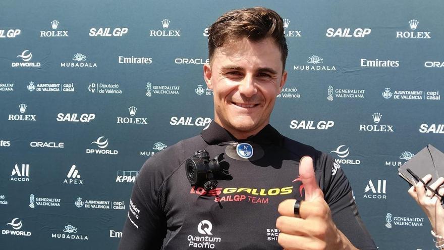 Diego Botín: "Hemos hecho nuestra mejor jornada en SailGP"