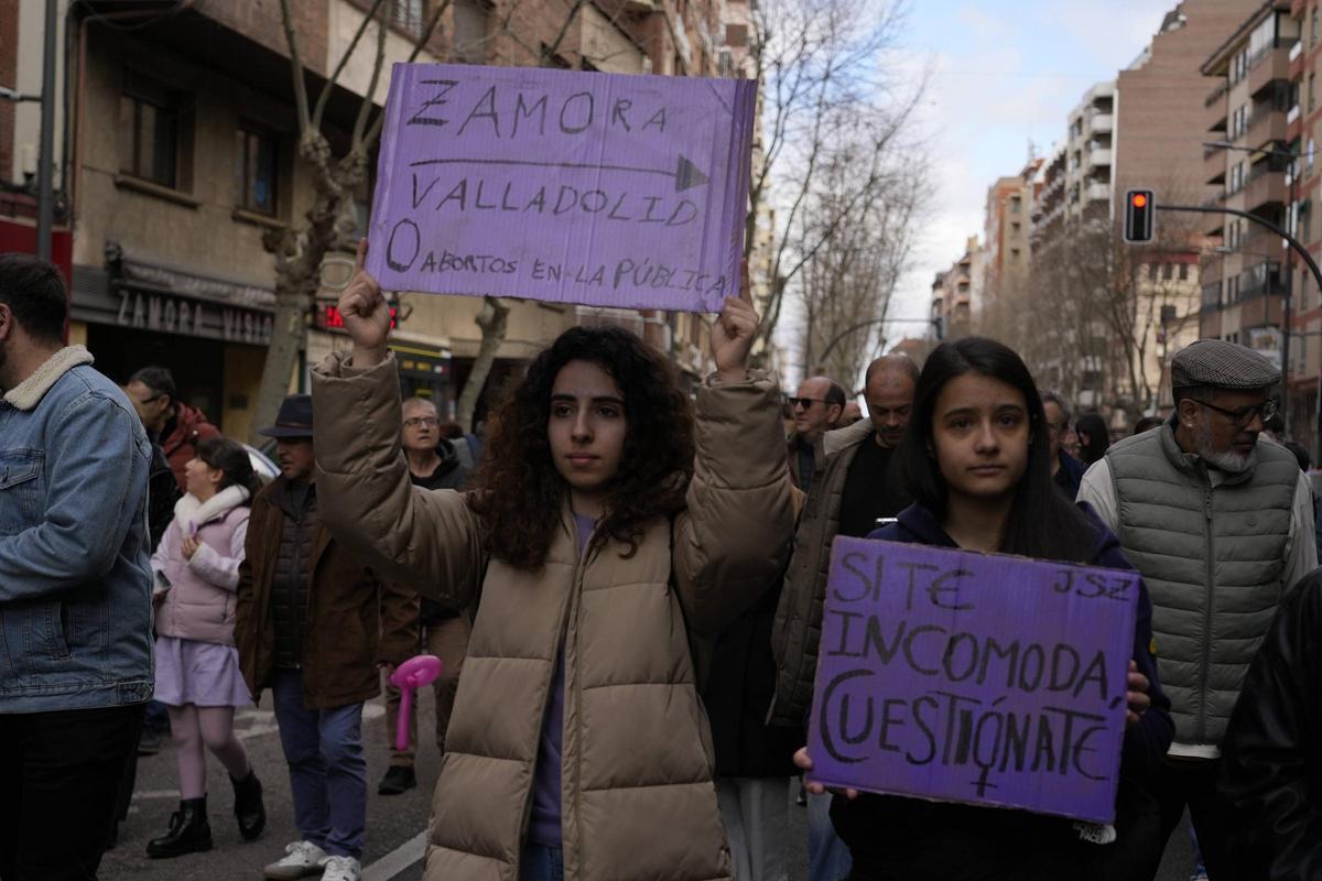 ¿Has ido a la manifestación del 8M en Zamora? Búscate aquí