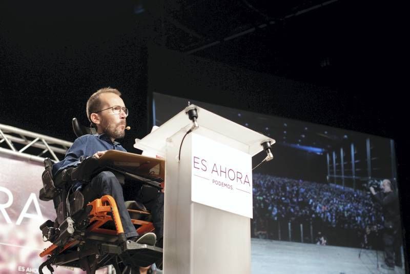 Fotogalería: Mitin de Podemos en Zaragoza