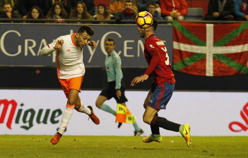 Las imágenes del Osasuna - Valencia