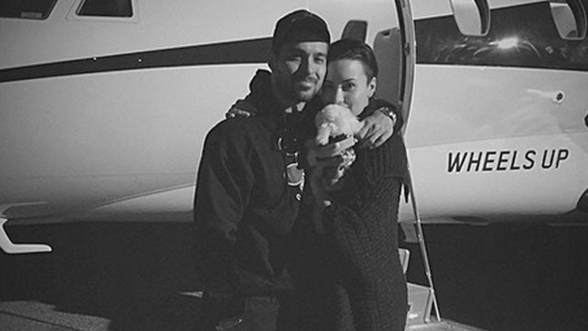 Demi Lovato, orgullosa de su mini familia