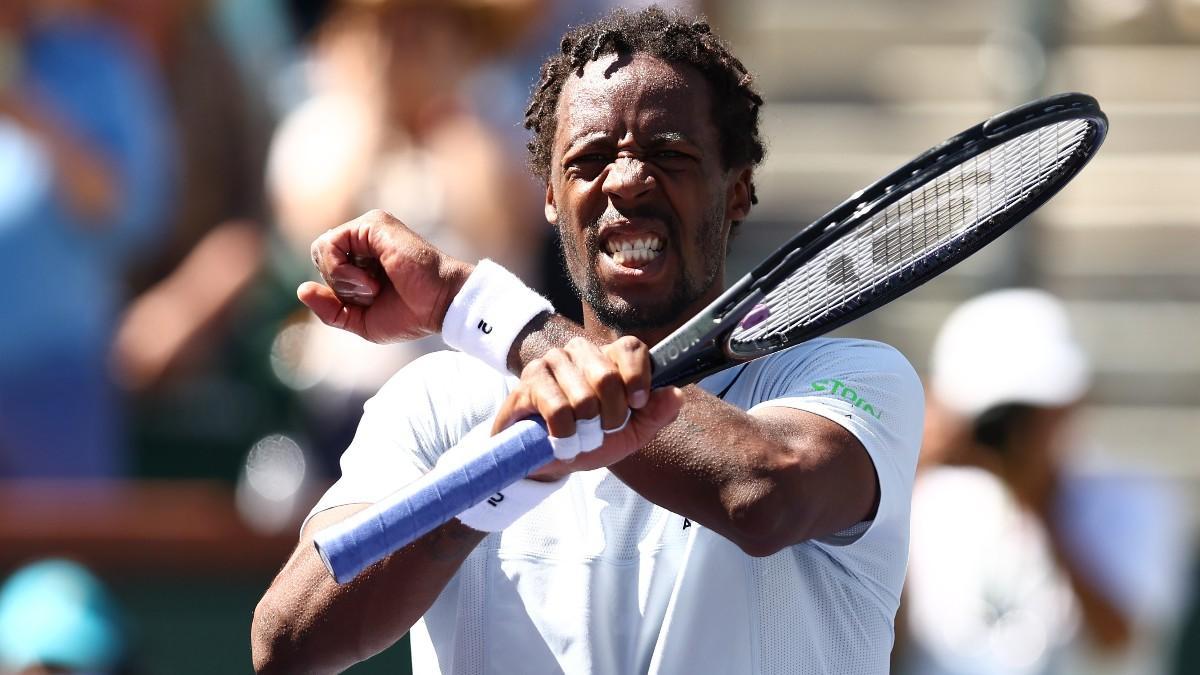 Monfils dio la sorpresa ante Medvedev