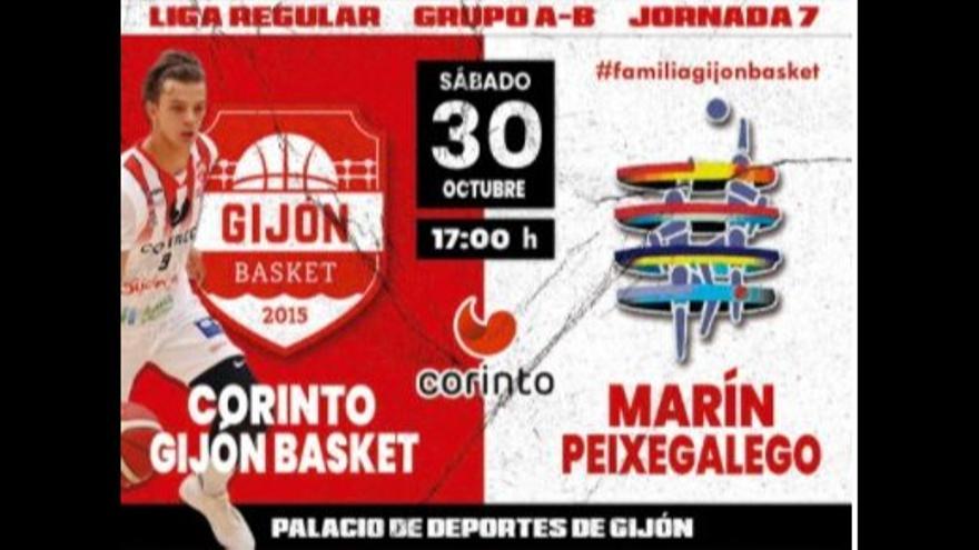 Consigue con LA NUEVA ESPAÑA 5 entradas dobles para acudir al partido del Corinto Gijón Basket el sábado 30 de octubre