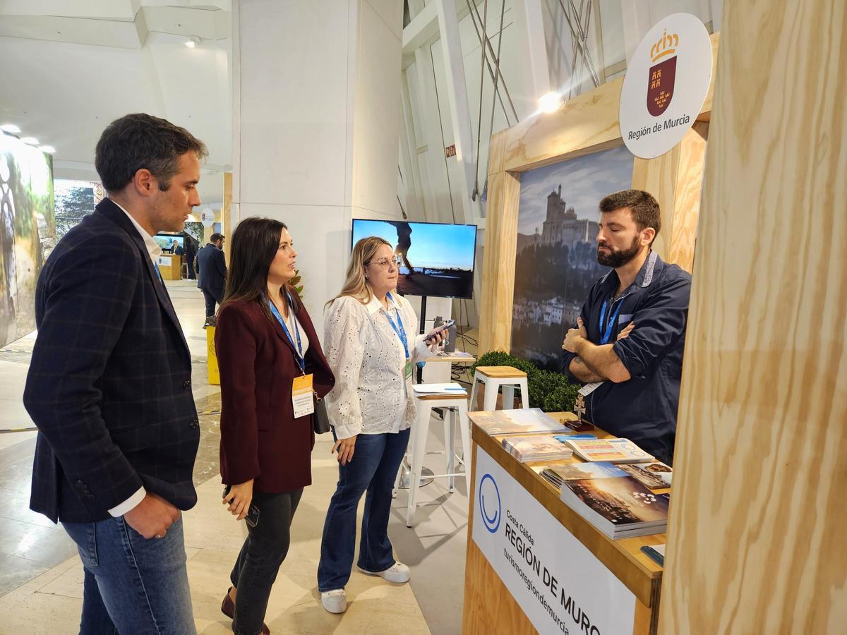 Stand de Caravaca en la feria