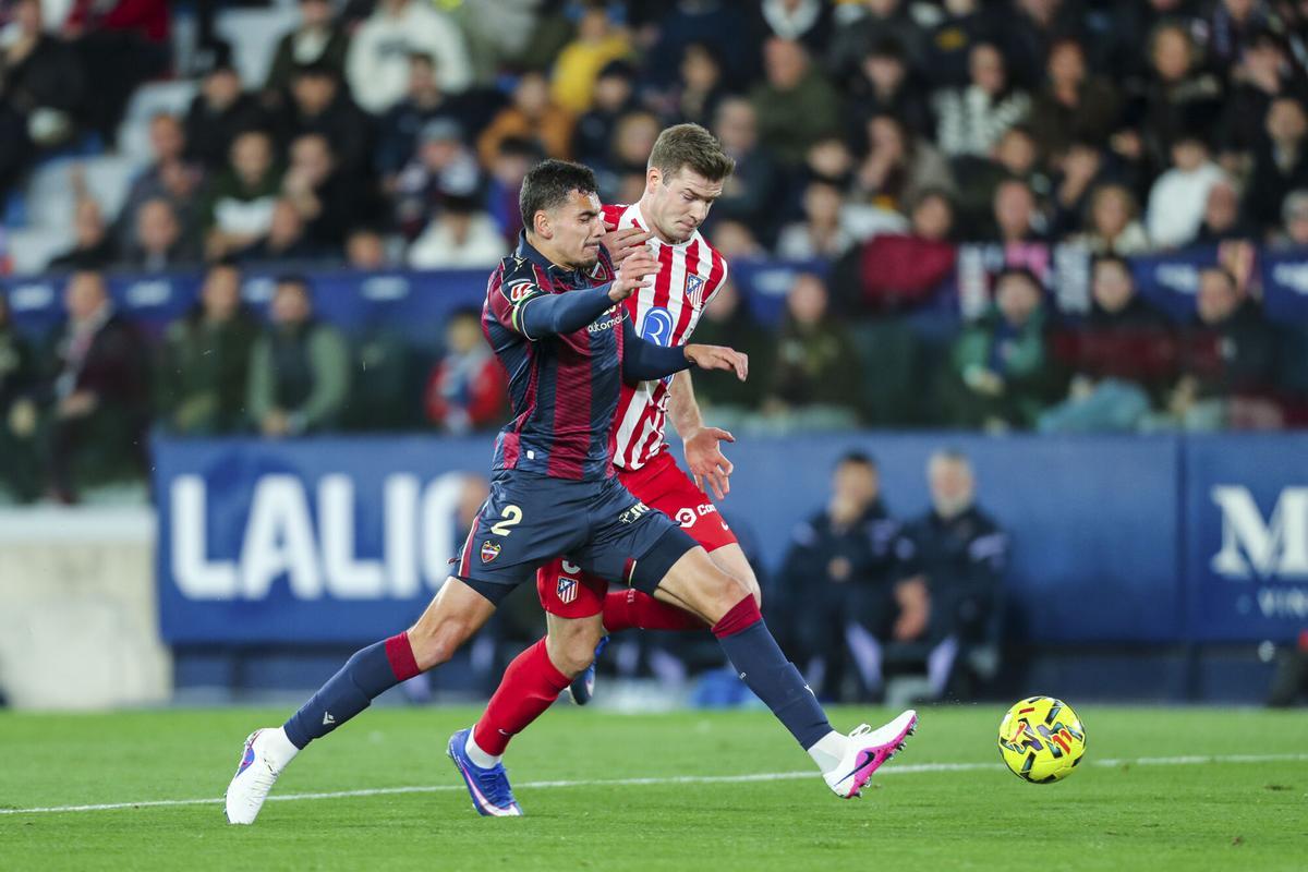 LaLiga: Levante - Atlético de Madrid, en imágenes.