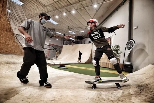 Taller de skate en Taco, La Laguna