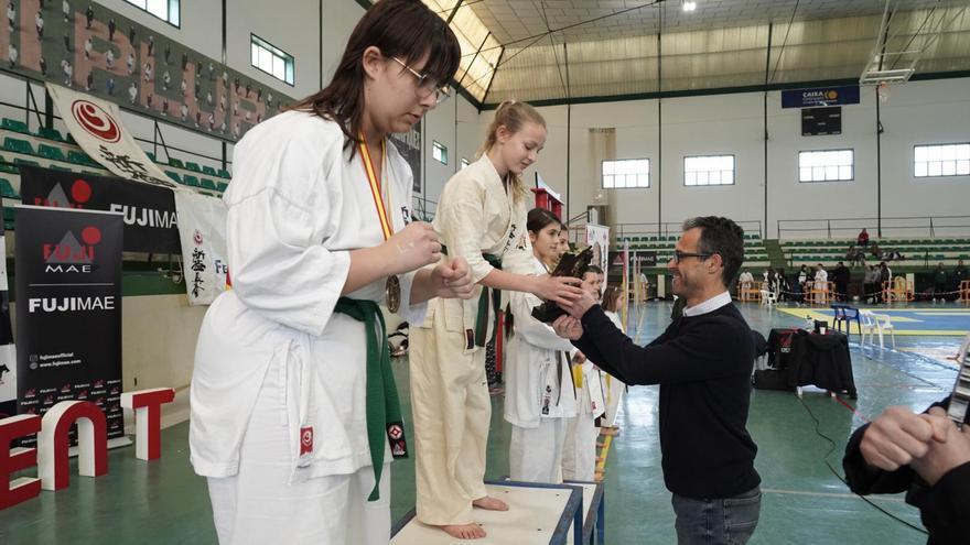 El Campeonato de España de Shinkyokushinkai congrega a más de 250 karatecas en Ontinyent