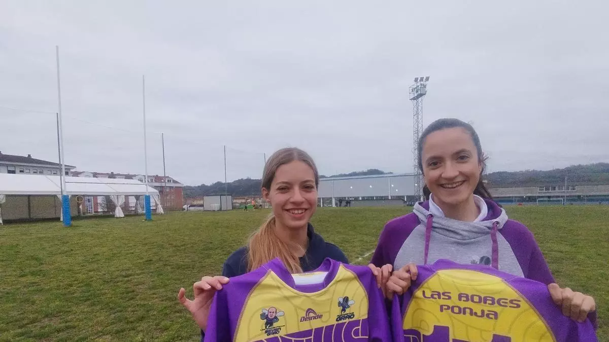 El Pilier Rugby Club estrena equipo femenino en el Seven Norseco Villa de Grado: "Estamos muy ilusionadas, es un orgullo"