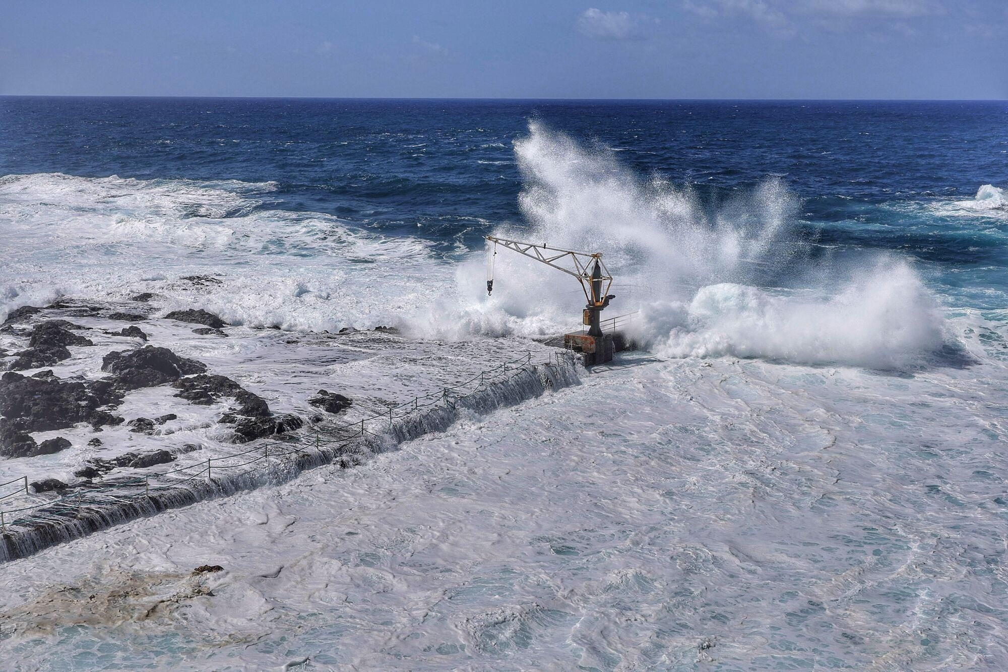 Oleaje en Tenerife