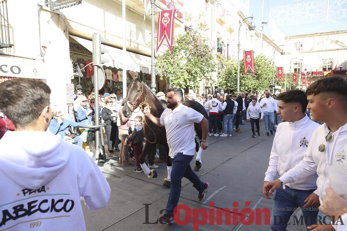 Concurso de caballo a pelo: pasacalles hasta el Hoyo en Caravaca