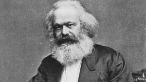 El pensador alemán Karl Marx (1818-1883).