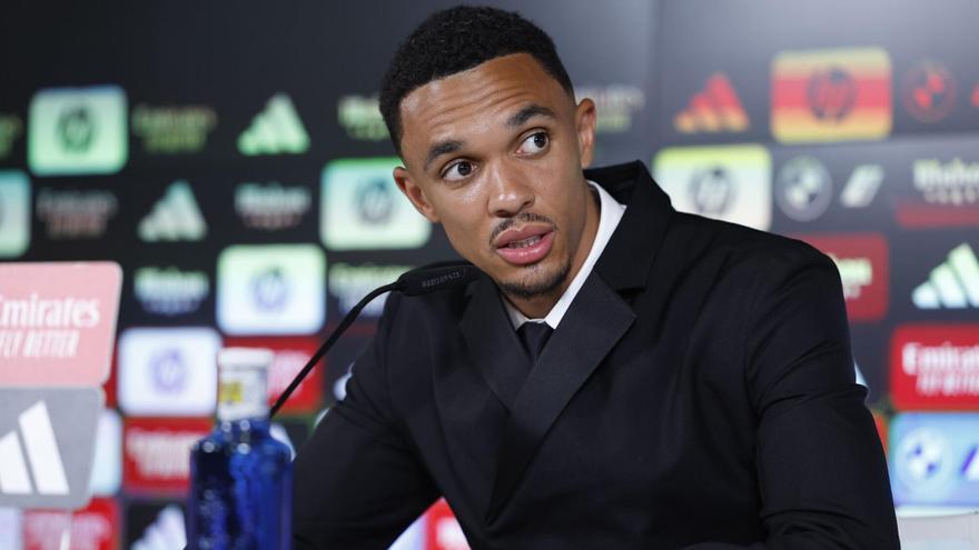 Presentación de Trent Alexander-Arnold como jugador del Real Madrid, en directo