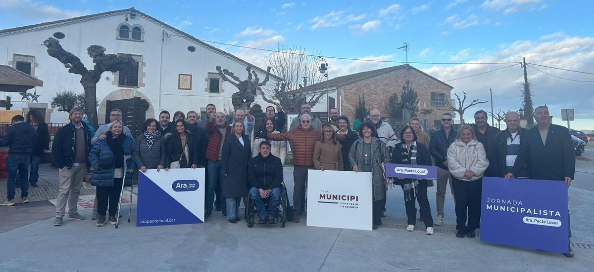 Trobada d'Ara Pacte Local a Vilobí d'Onyar