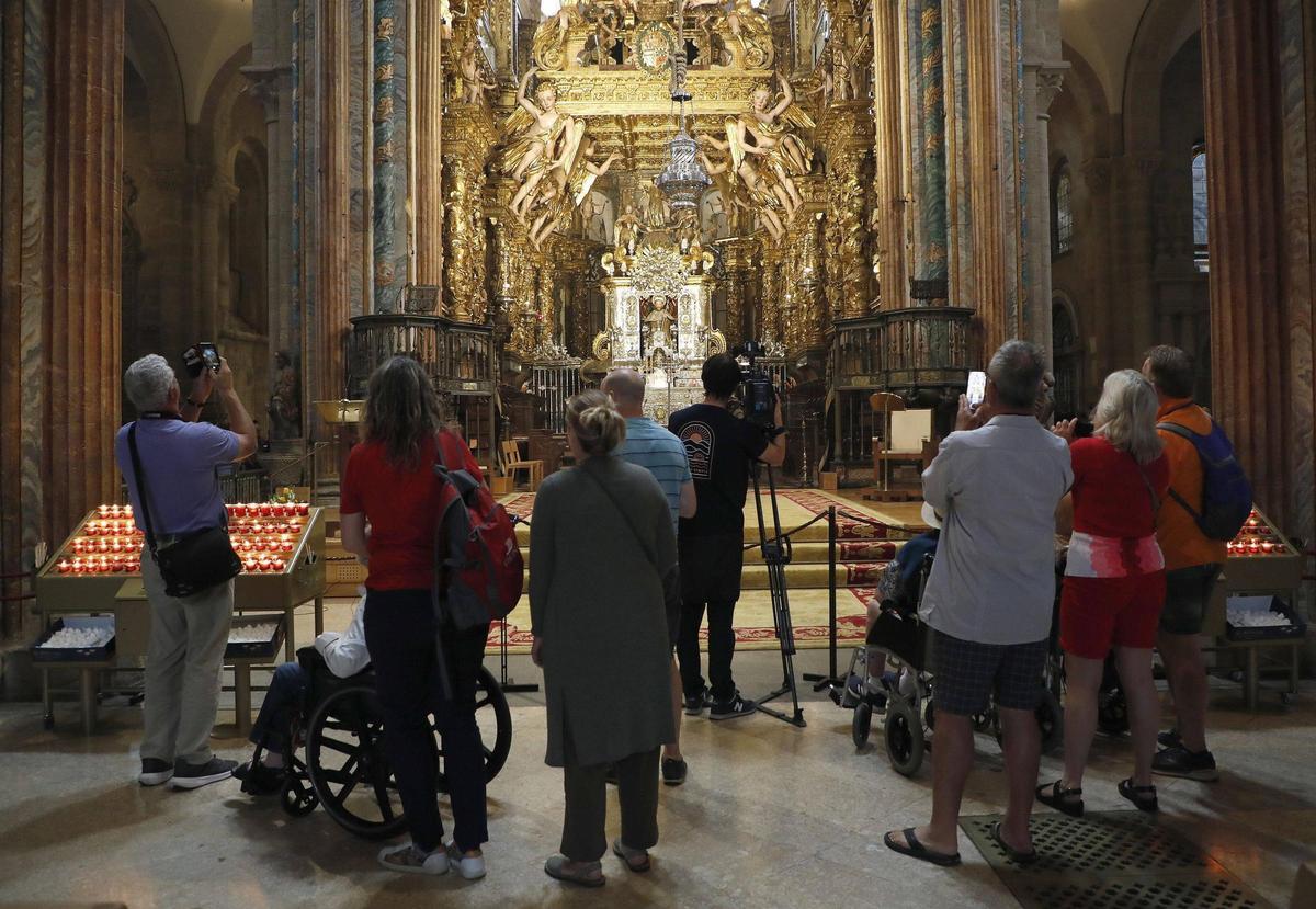 Interior de la Catedral de Santiago
