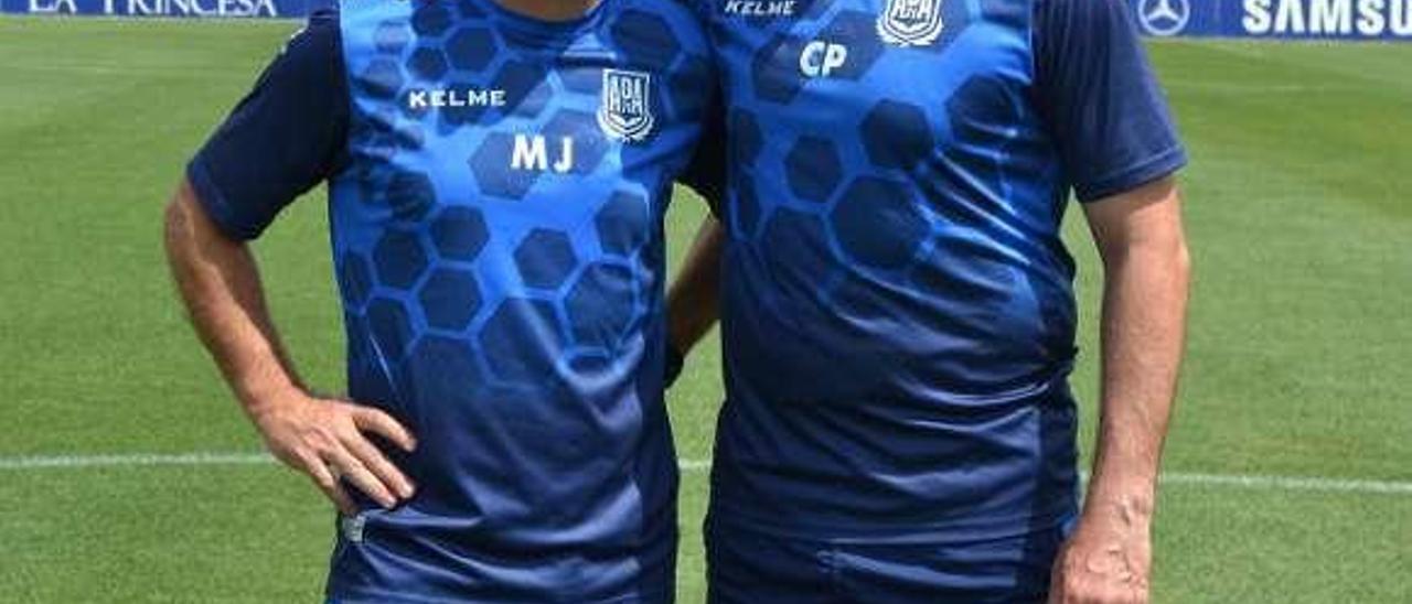 Javi Manjarín y Cristóbal Parralo, en Santo Domingo.