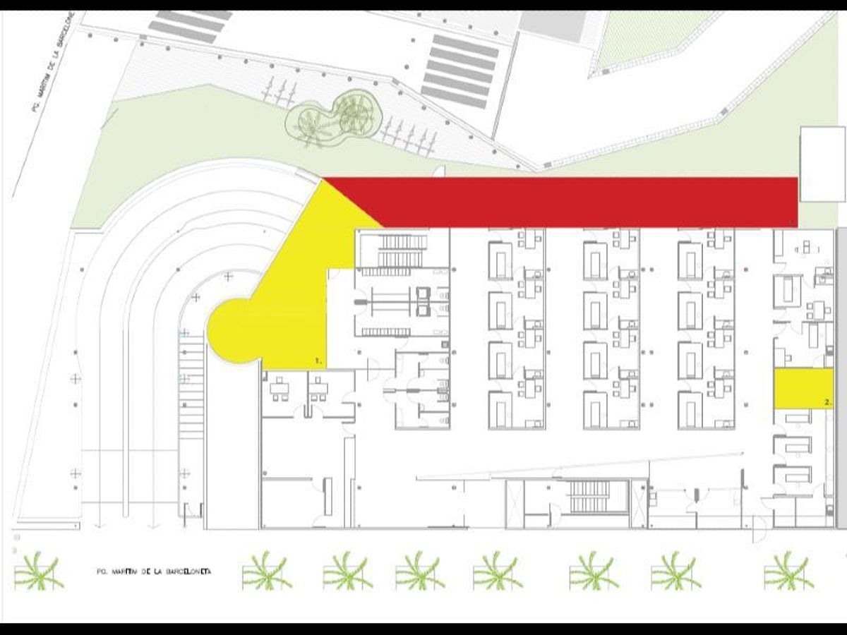 Cap de la Barceloneta, eski bir klinik ve üç tarihi evi işgal etmek için 2029'da Hastane del Mar'dan ayrılacak