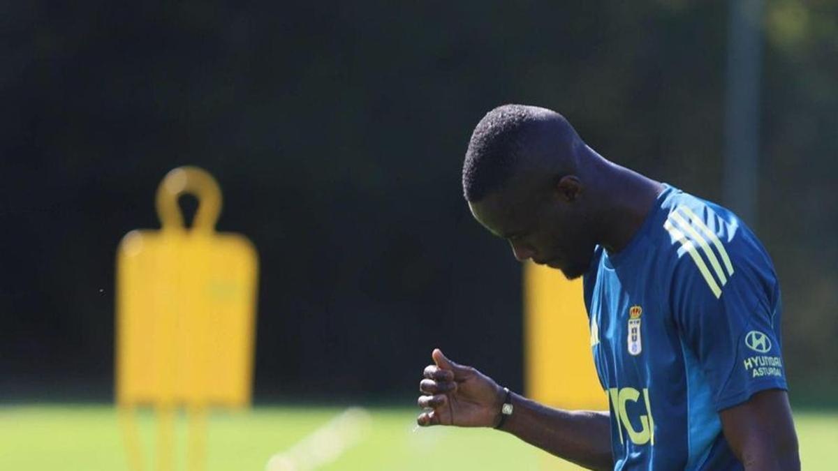 Eric Bailly, en El Requexón. | MARIO CANTELI