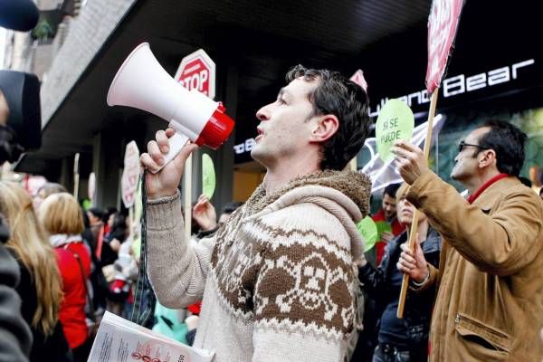 Protesta de Stop Desahucios