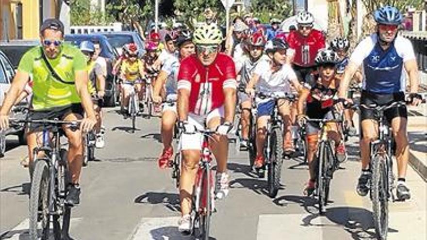 Nules se divierte con una ruta ciclista para todas las edades