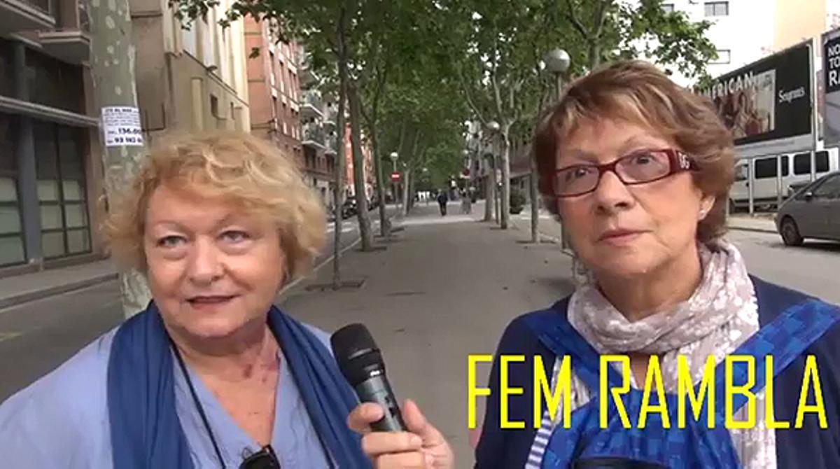 Els veïns diuen com volen la rambla del Poblenou.