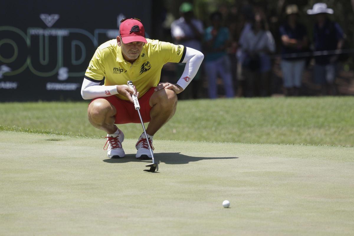 Sergio García no estuvo afortunado en los greens y su vuelta mereció mejor resultado