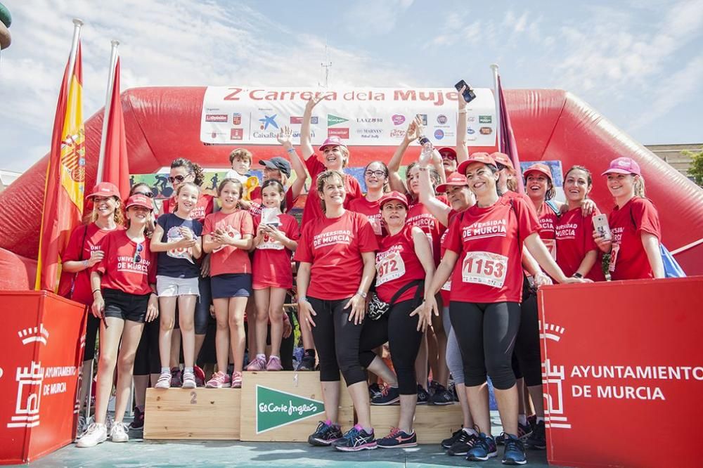 II Carrera de la Mujer: Entrega de premios