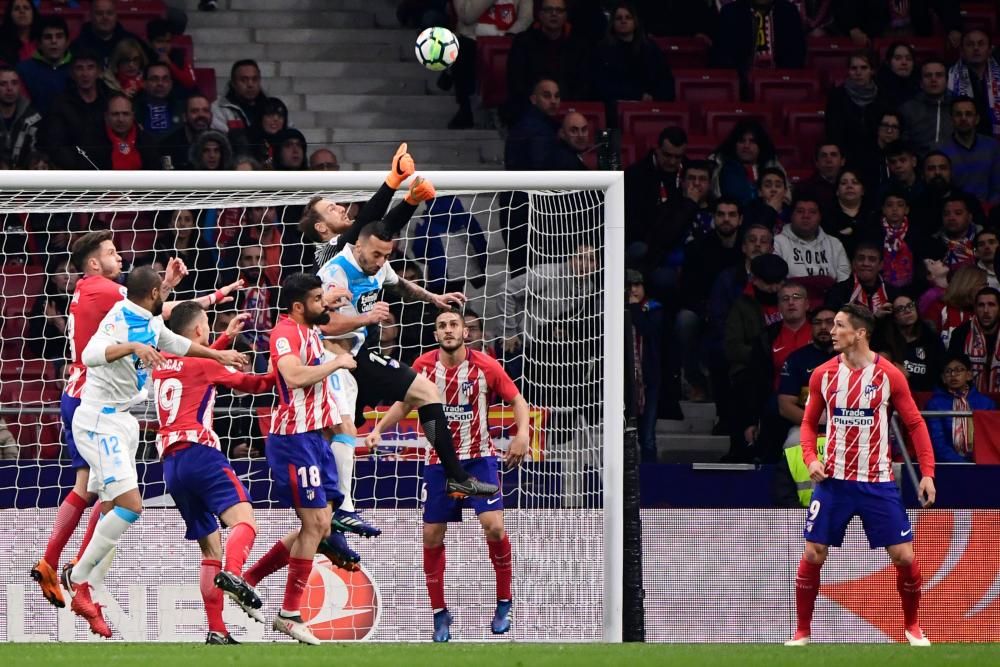 El Dépor cae por la mínima ante el Atlético