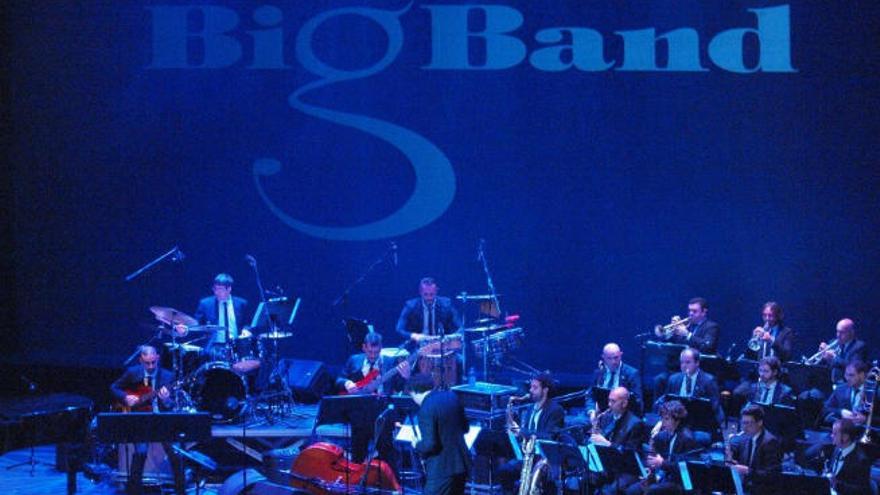 La Gran Canaria Big Band, en concierto.