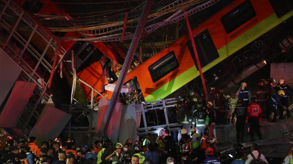 Al menos 15 muertos en un impactante accidente en el metro de Ciudad de México