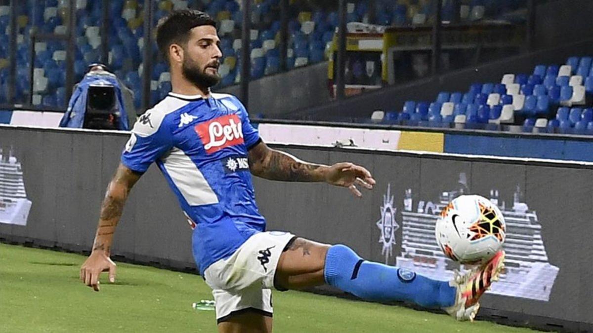 Insigne se lesionó durante el duelo ante la Lazio