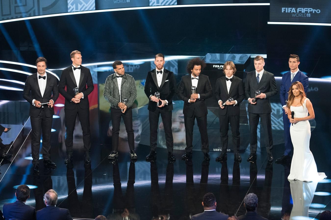 Todos los protagonistas de los premios 'The Best'