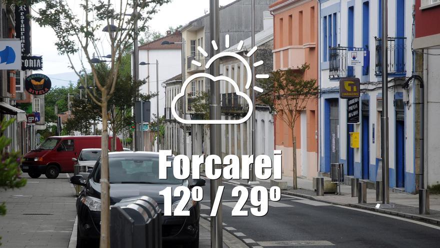 El tiempo en Forcarei: previsión meteorológica para hoy, lunes 9 de junio